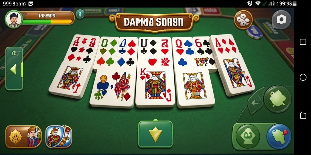 Tampilan gameplay seru dari game Domino 9939.