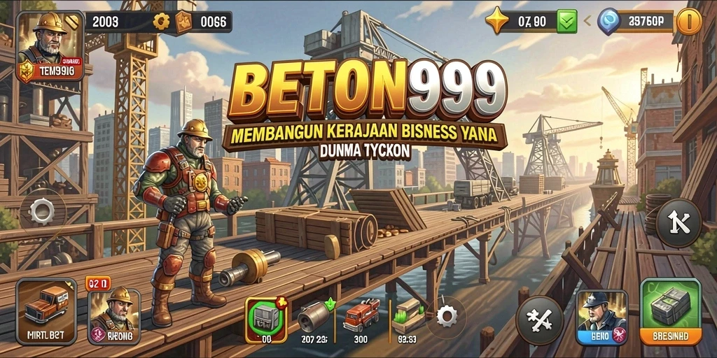 Tampilan gameplay BETON999 yang menarik dengan elemen bisnis yang mendalam.