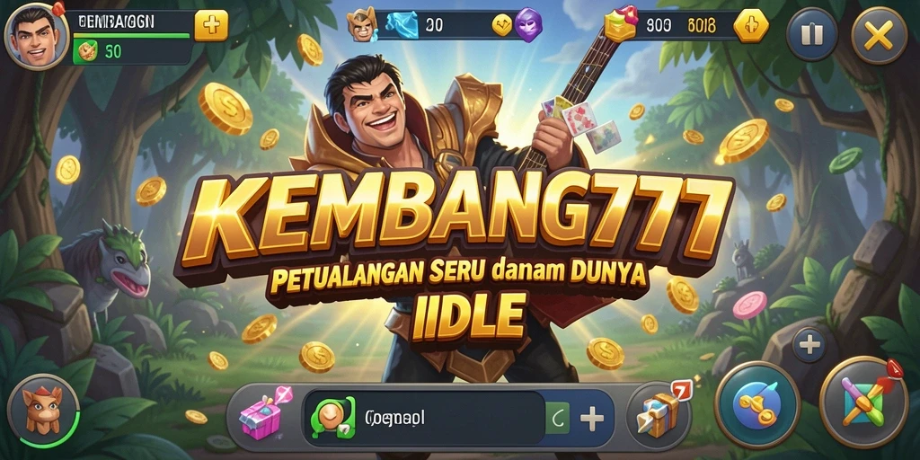 Tampilan gameplay KEMBANG777 yang menawan dalam genre Idle.
