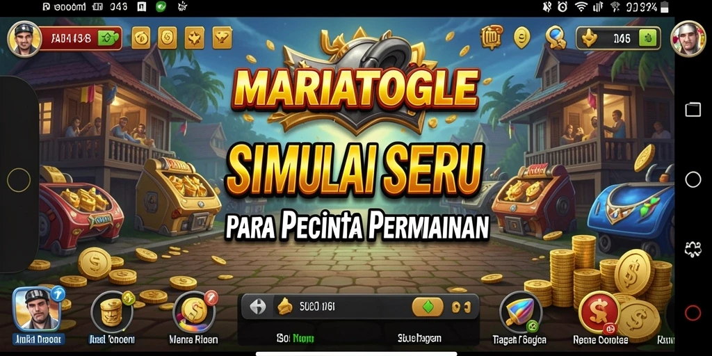 Screenshot MARIATOGEL menampilkan pengalaman gameplay Simulation yang menyenangkan.