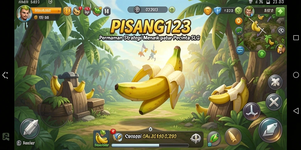 Tampilan gameplay PISANG123 yang menegangkan dan penuh strategi.
