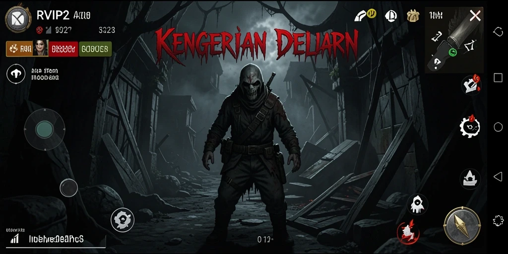 Screenshot gameplay RVIP2 yang menyeramkan dan menegangkan.