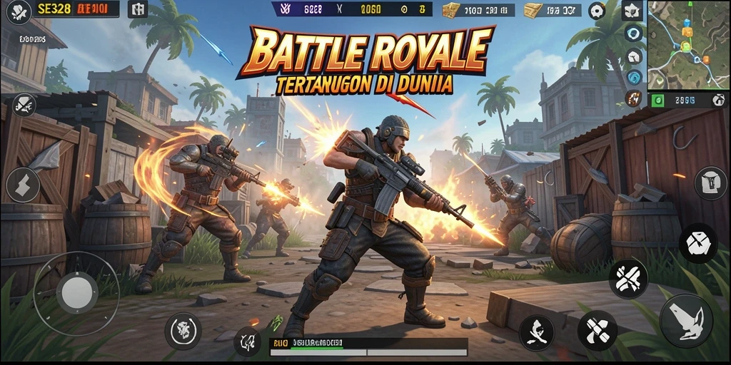 Gameplay SE328 dengan aksi pertarungan yang mendebarkan dan strategi cerdas.