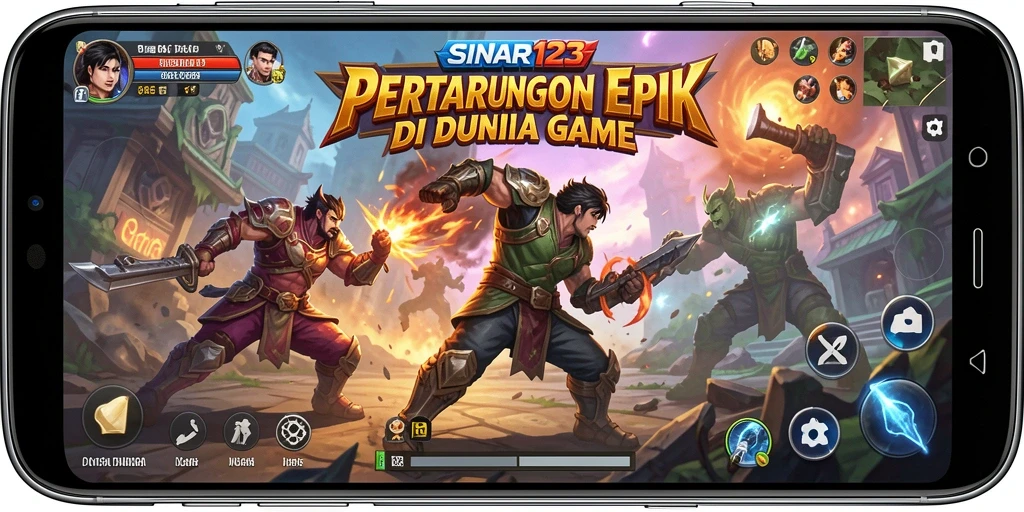 Tampilan menawan dari gameplay Fighting di SINAR123.